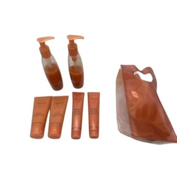 Mary Kay Satin Hands Orchard Peach Hand Scrub Hand Cream Night Cream 6 Piece Set - Picture 4 of 5